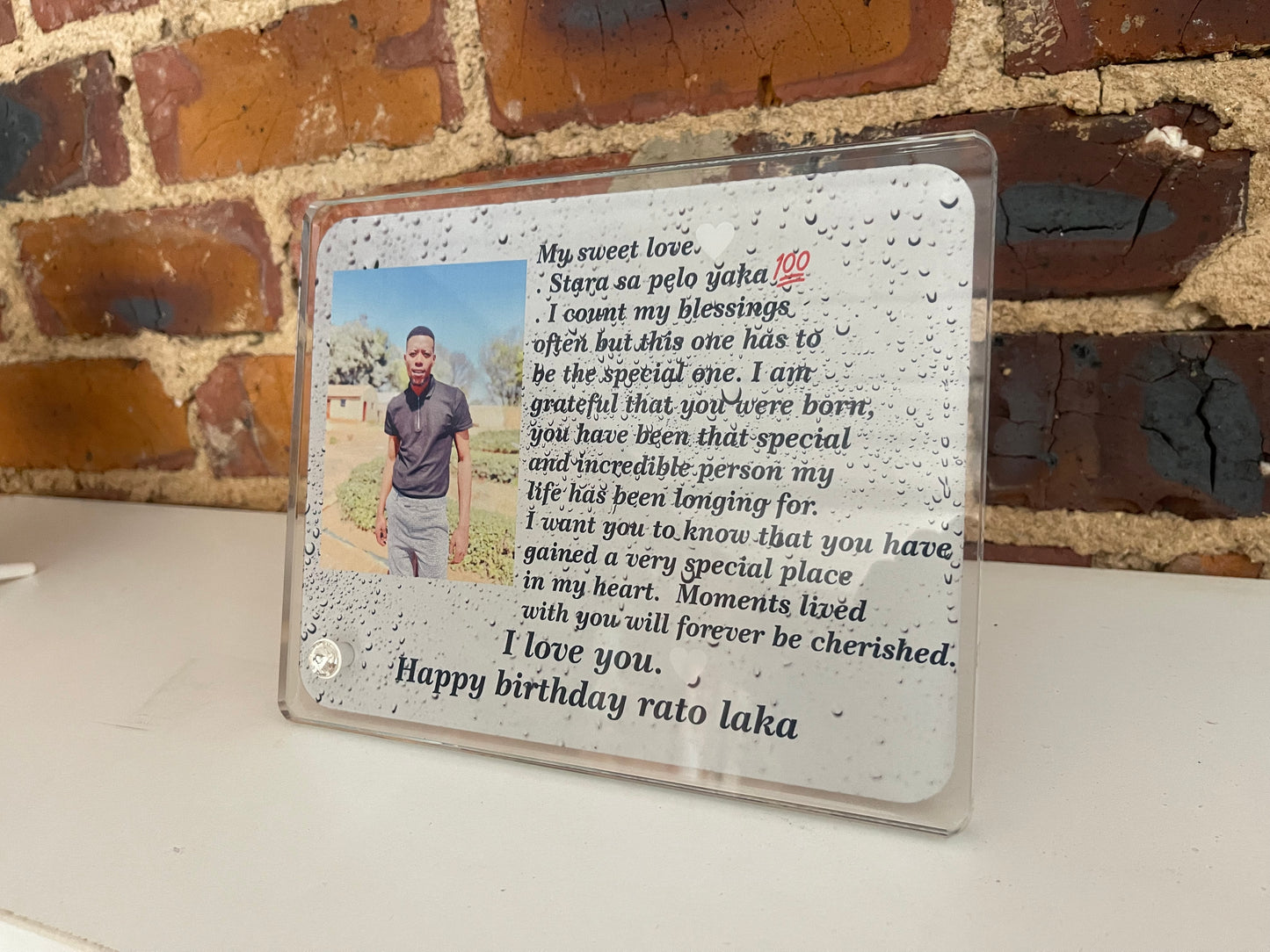 Thick Glass Desk frame