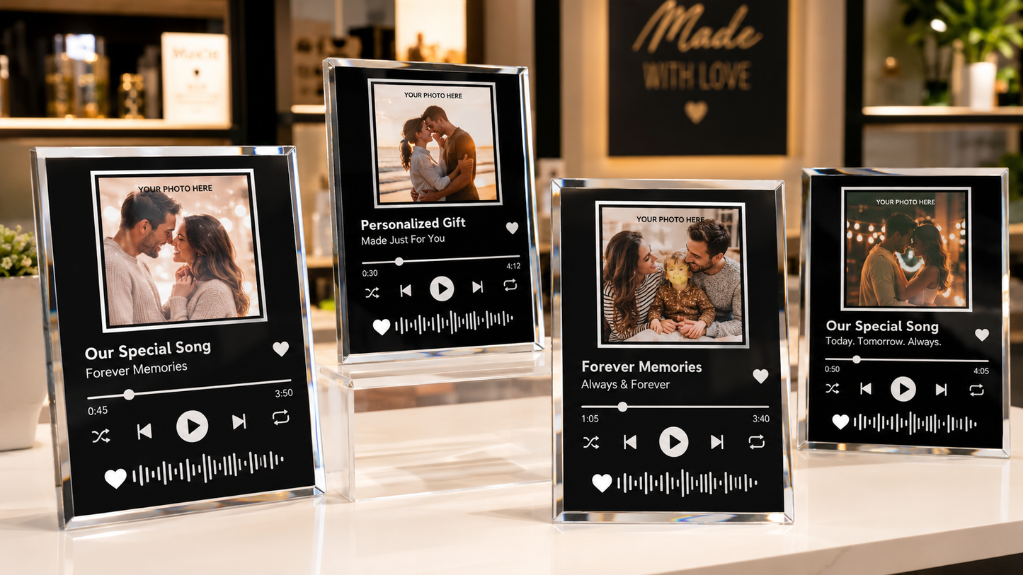 Personalized Mirror Glass Frame