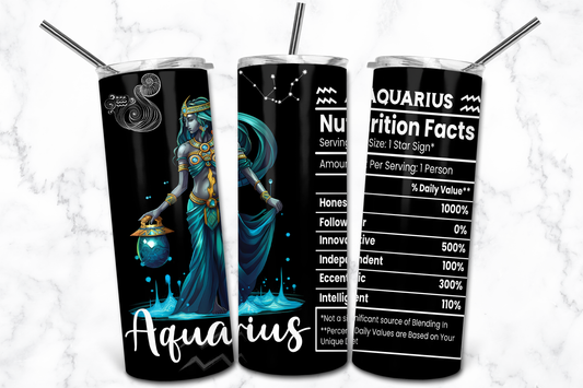Star Sign Nutrition Facts, Astrology Tumbler