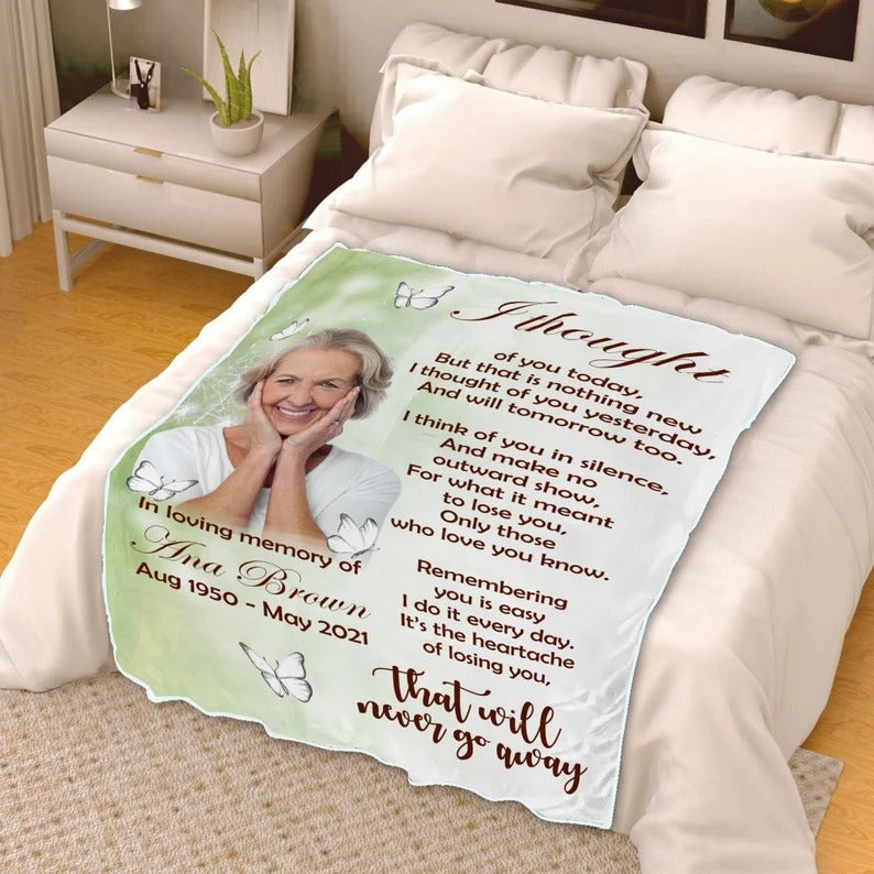 In loving memory Photo Blanket