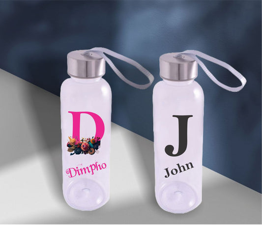 Personalized Name Cylinder Water Bottle