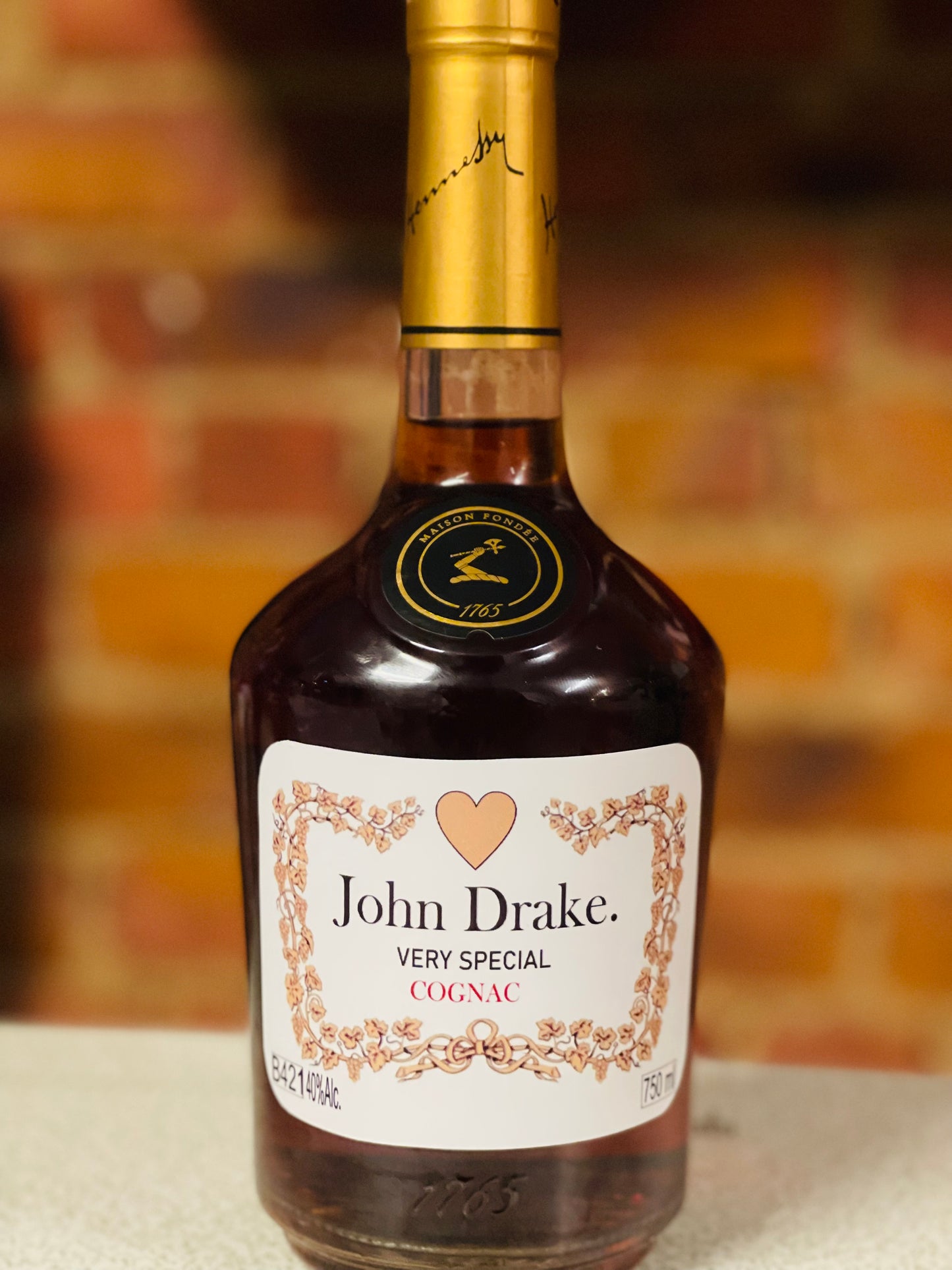 Personalized Hennessy bottle Bakgatla Treats