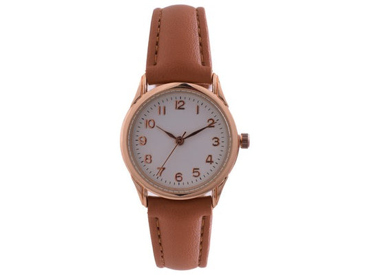 Classic Leatherette Ladies Watch (Personalised)